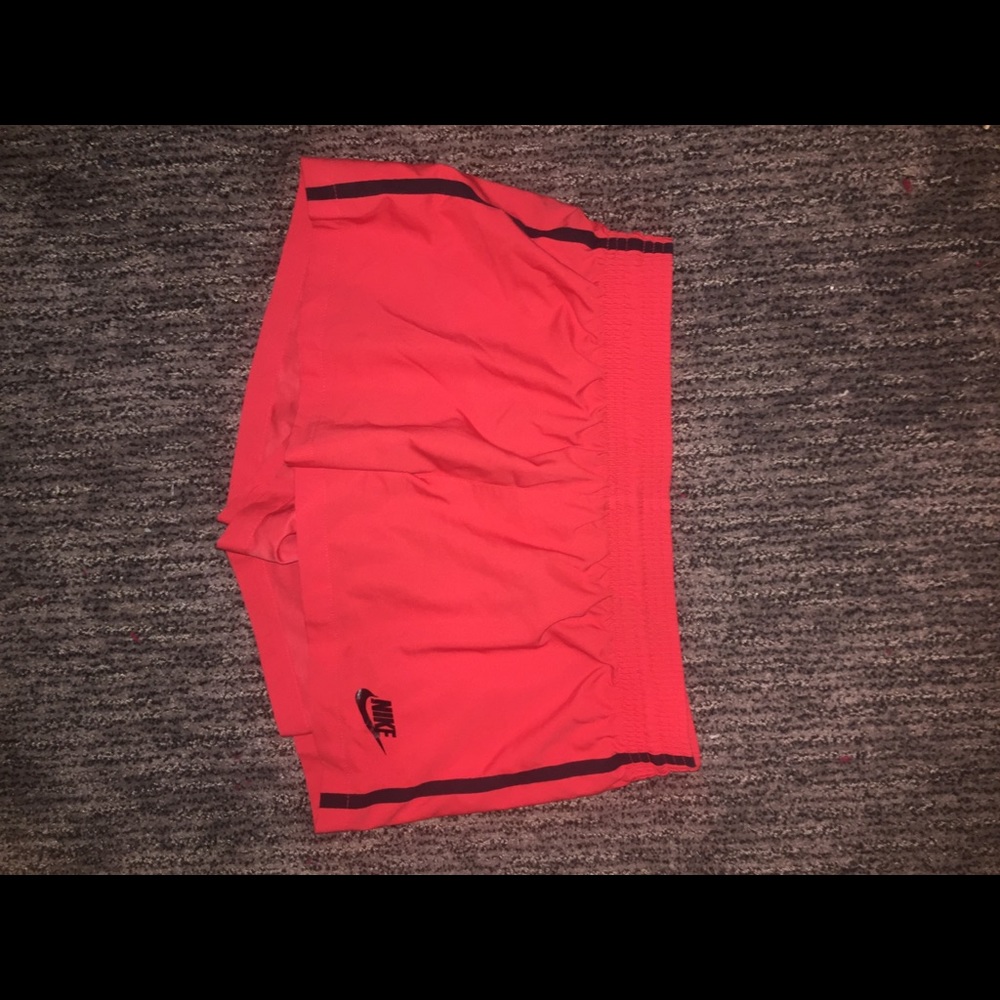 Red Nike Running Shorts